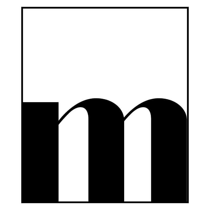Buchstaben-Alphabet m