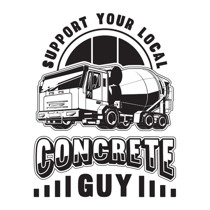 Support Your Local Retro Cement Concrete Finishers