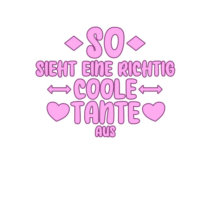 Coole Tante Spruch