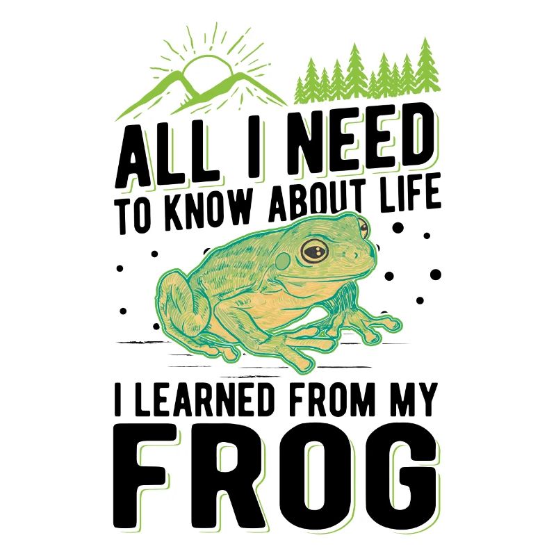 Frog Tree Frog Tree-climbing Frog
