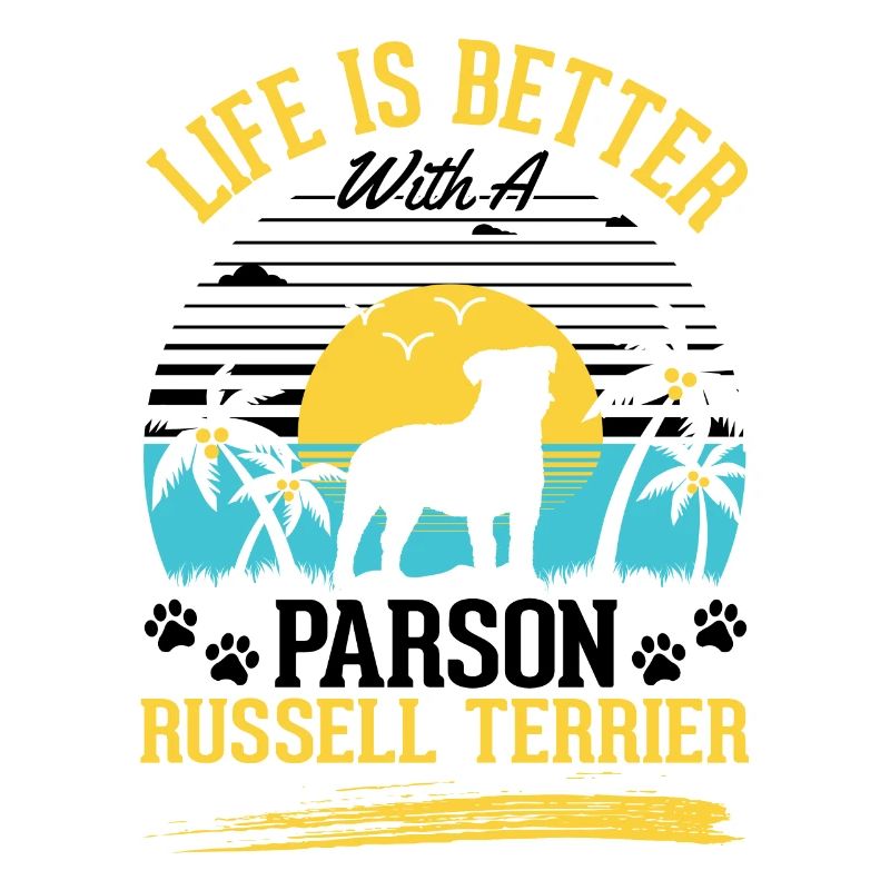 Das Leben ist besser mit Parson Russell Terrier