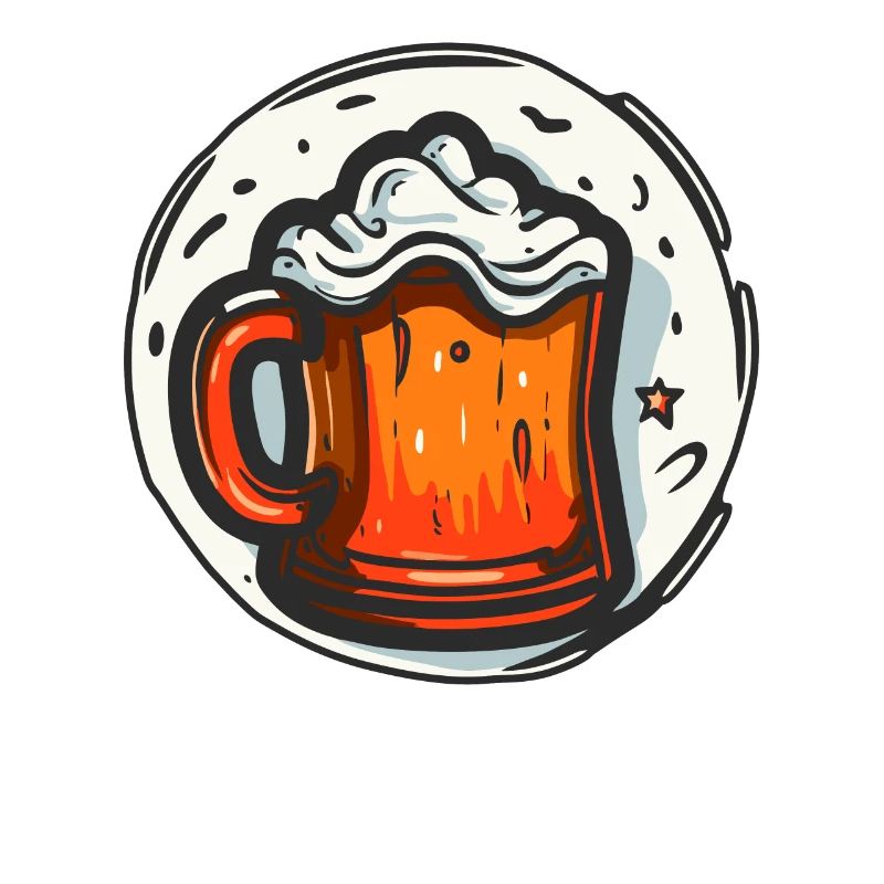 Ein Bierkrug mit Bier