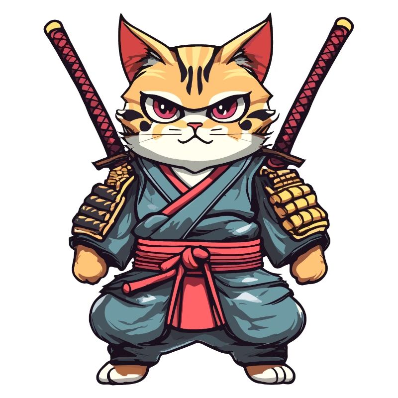 Samurai Cat #21