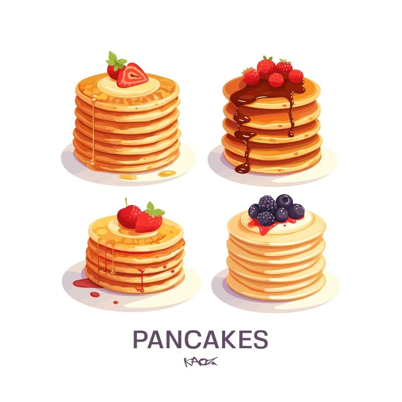 Fruity pancakes
