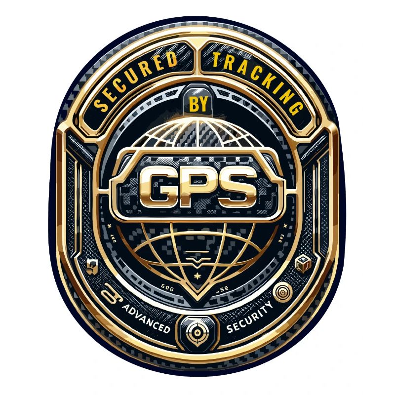 GPS Tracking Warning Stickers