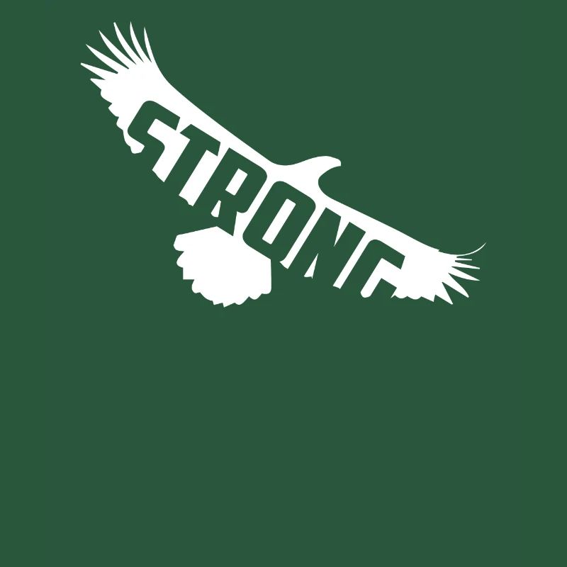 Soar With Strength and Pride Bold White Eagle