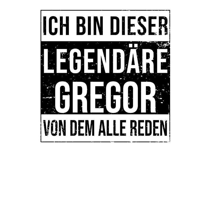 I'm this legendary for Gregor