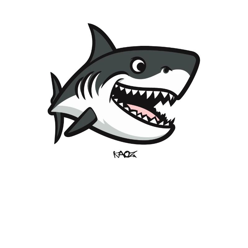Drôle de requin idiot