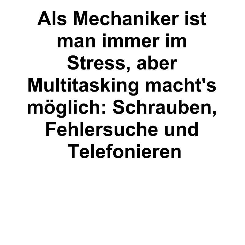 Multitasking-Mechaniker-Geschenk