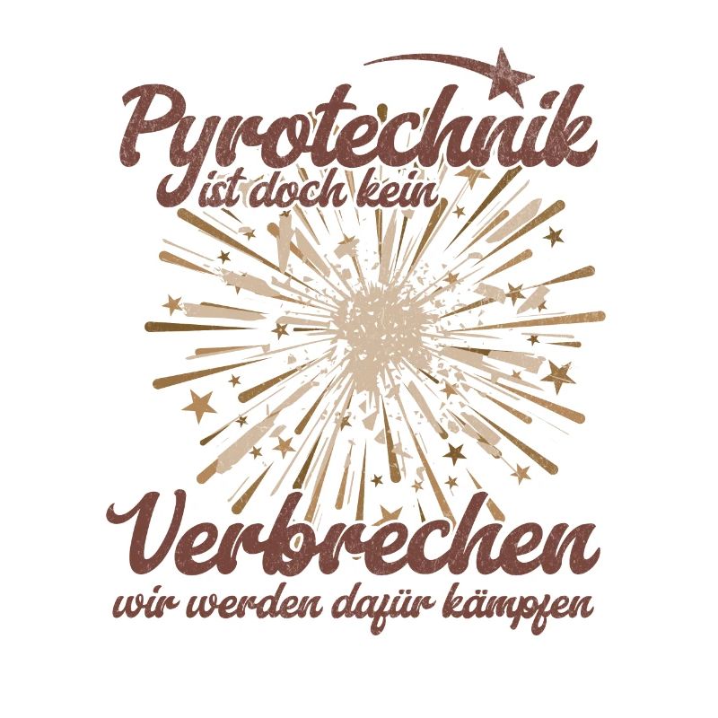 Pyrotechnik ist doch kein Verbrechen - Meme Spruch