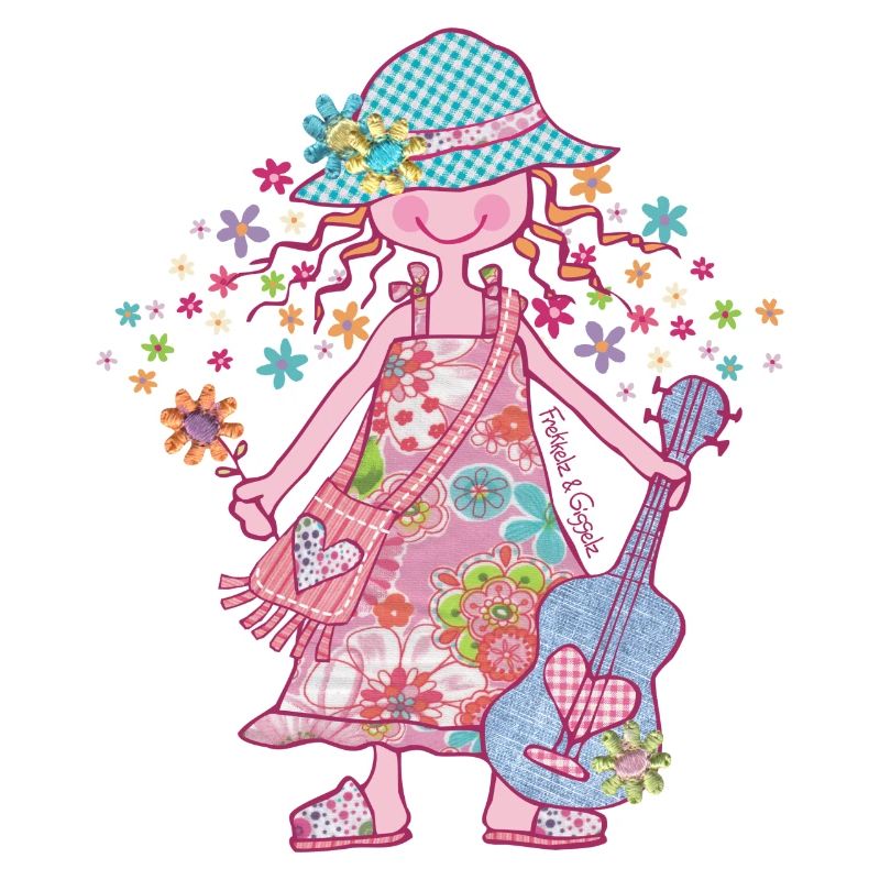 Fille hippie