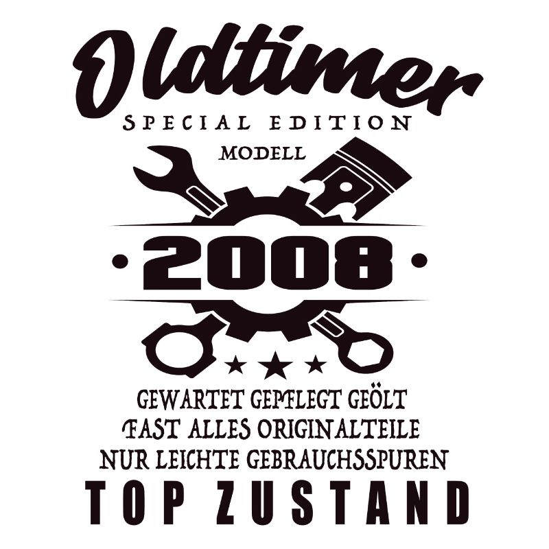 Oldtimer Special Edition Model 2008 Birthday