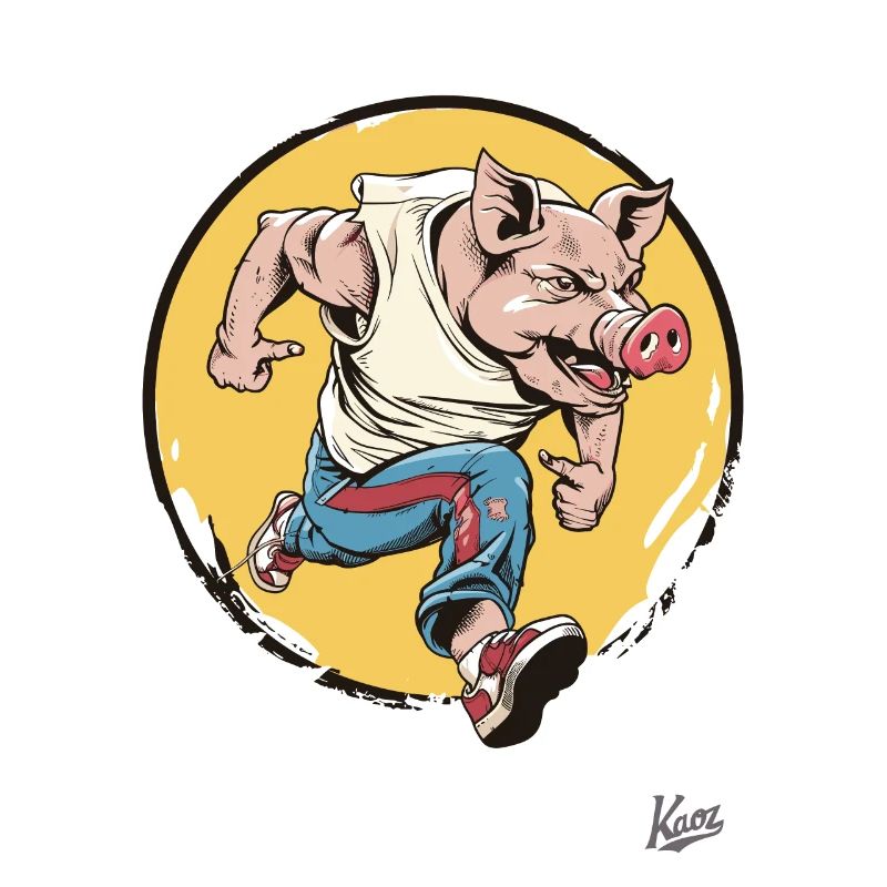 Cochon courant