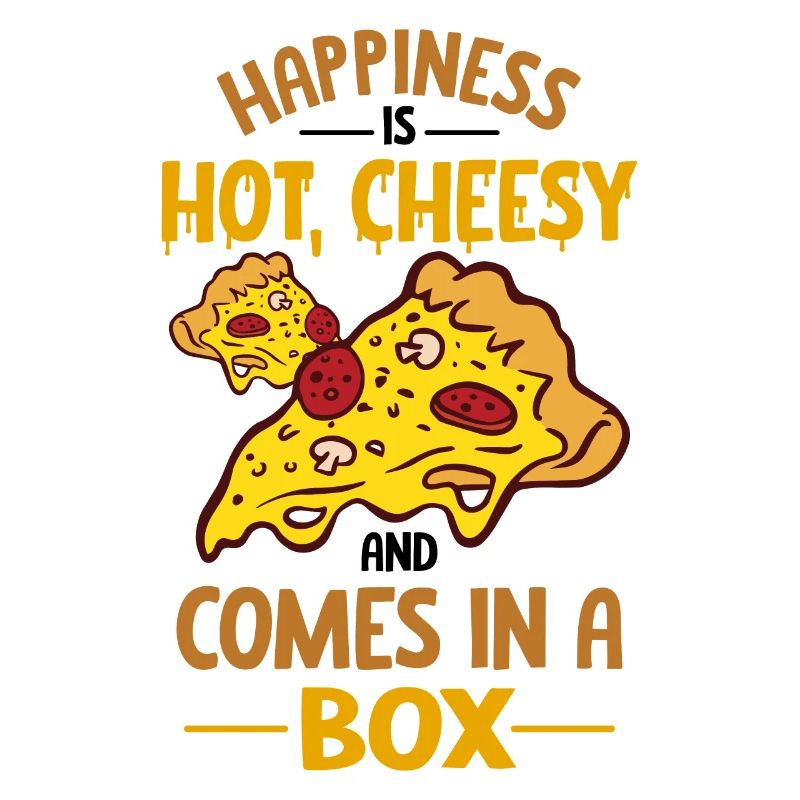 Witziger Pizza Spruch