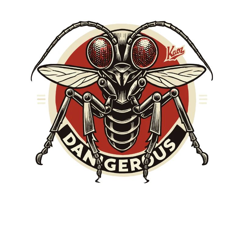 Mouche insecte dangereuse