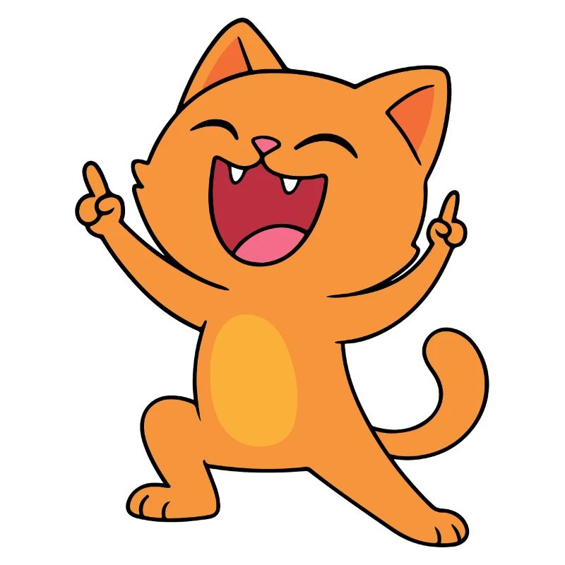 Gute-Laune-Katze