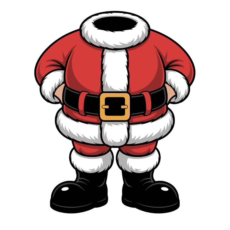 Santa Torso Block Design
