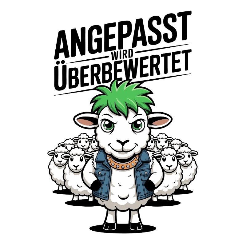 Rebellious Sheep Non-Conformist Design