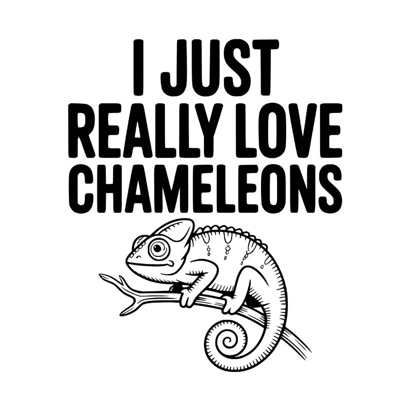 Ich liebe Chamäleons einfach.