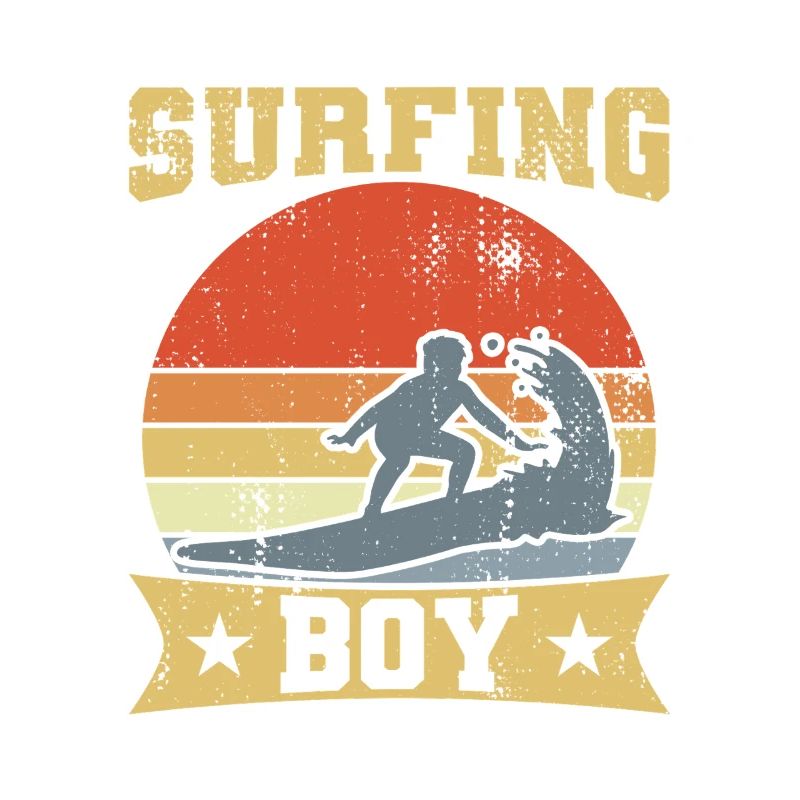 Kleiner Surfer