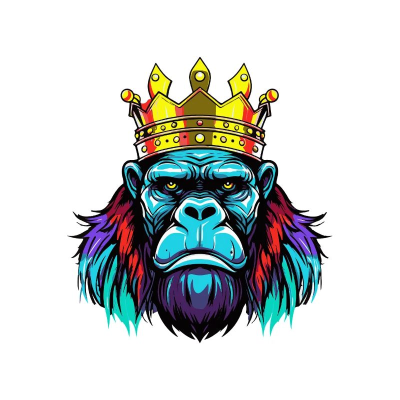 Gorilla Neon Krone