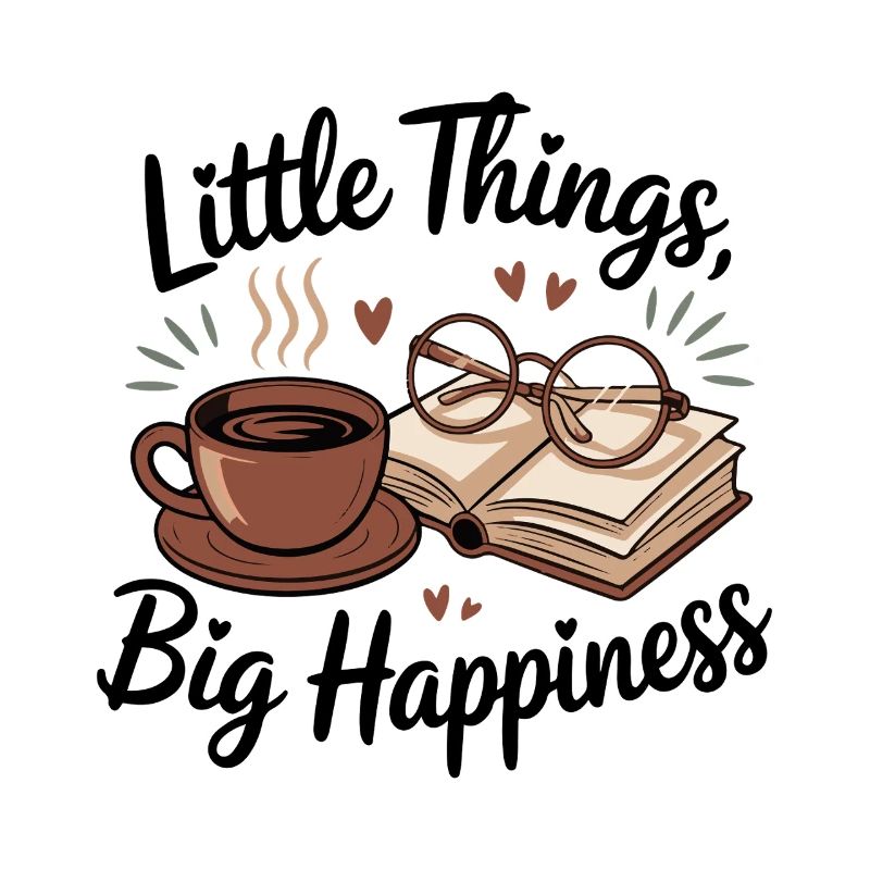 Cozy Reading Brew Coffee Glasses Buch