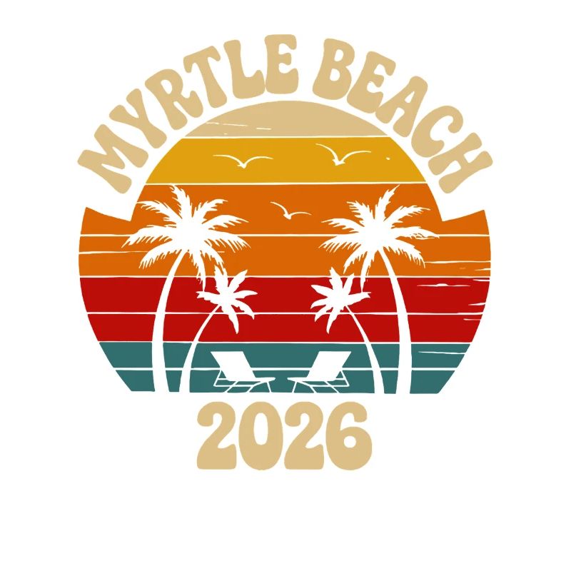 Myrtle Beach Retro Sunset 2026