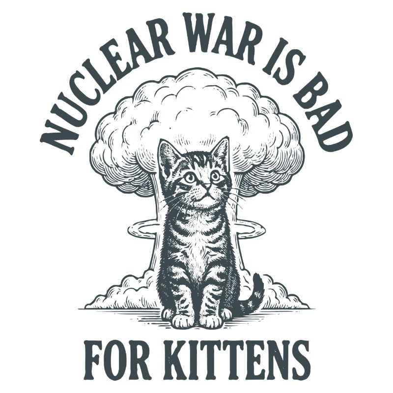 Kätzchen gegen Atomkrieg