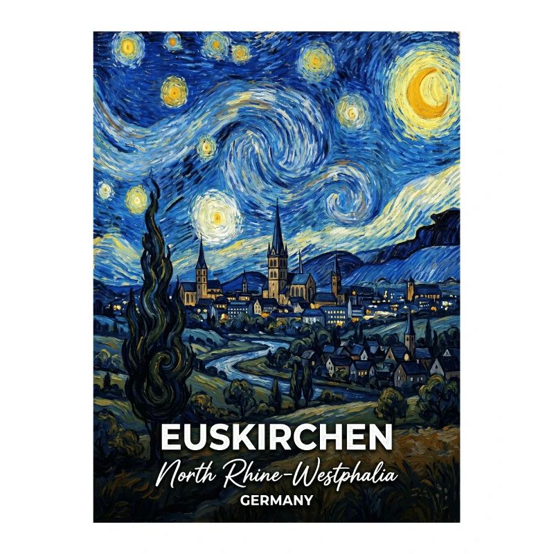 Euskirchen Germany Starry Night