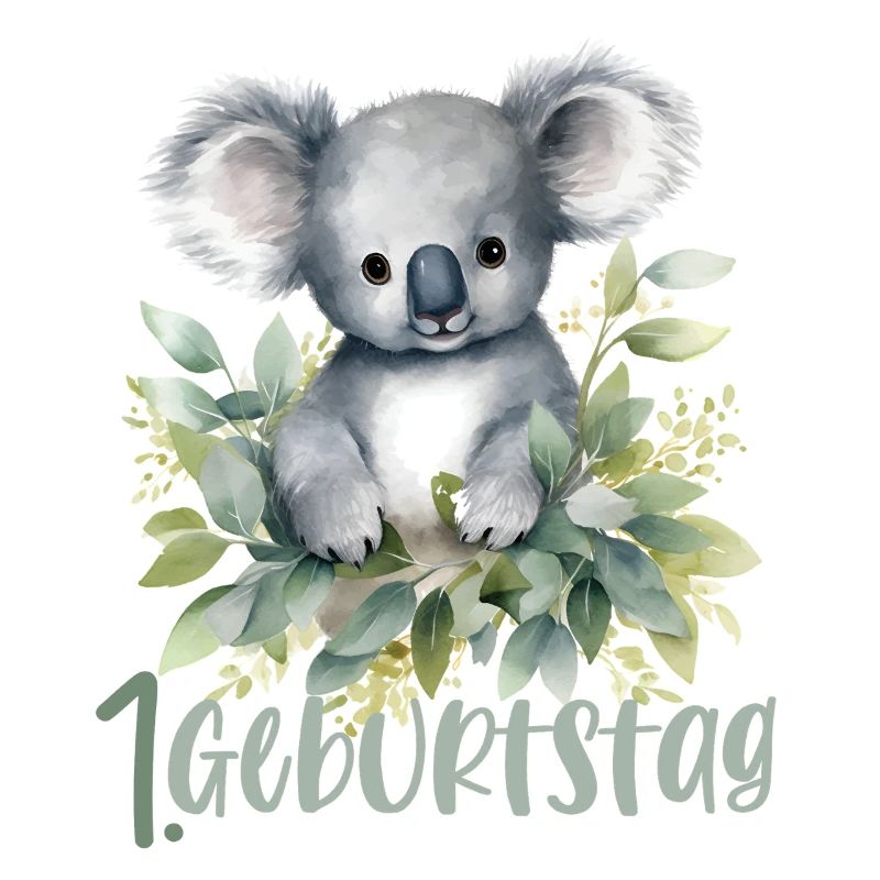 Erster Geburtstag Koala