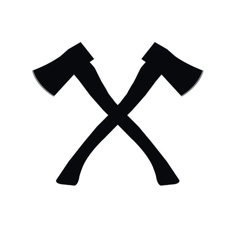 Crossed ax