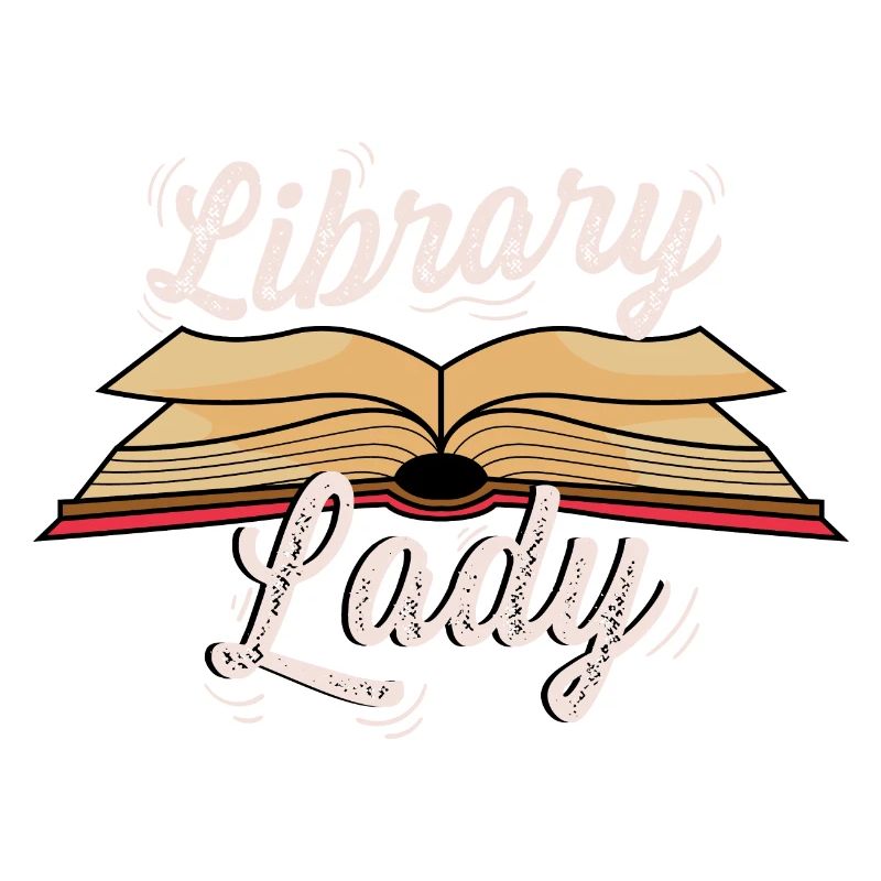 Library Lady OIC -Librarian Gift