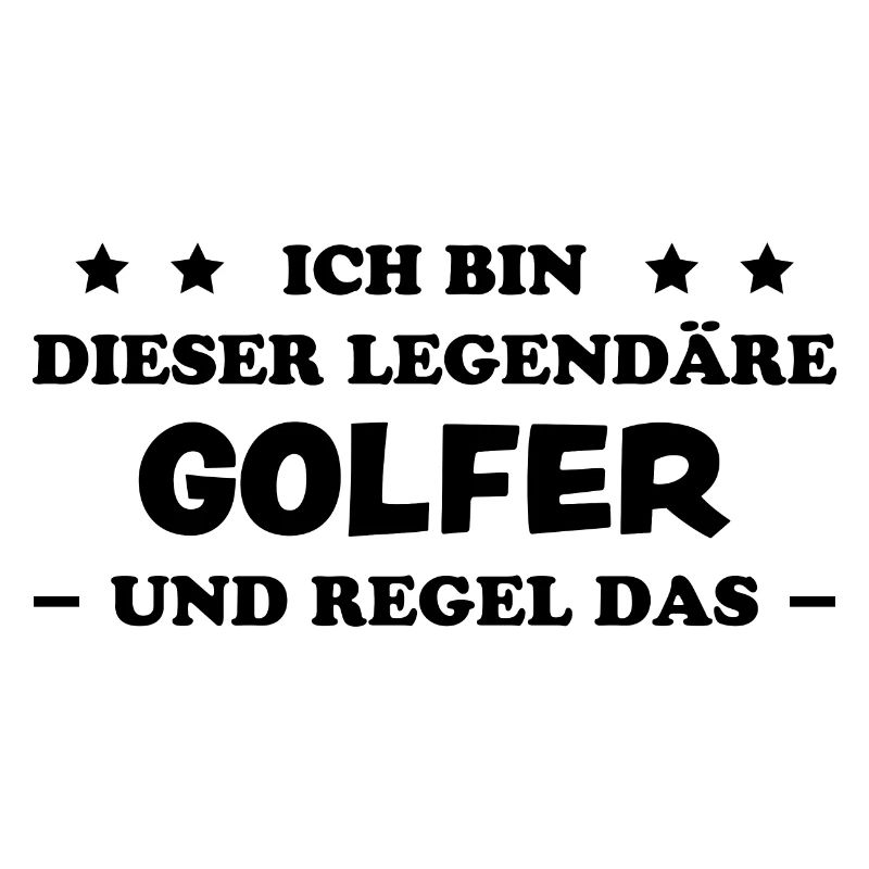 Golfer Hobby Golf Lustiger Spruch Golfer Geschenk