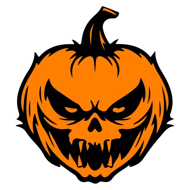 Pumpkin grimace Halloween