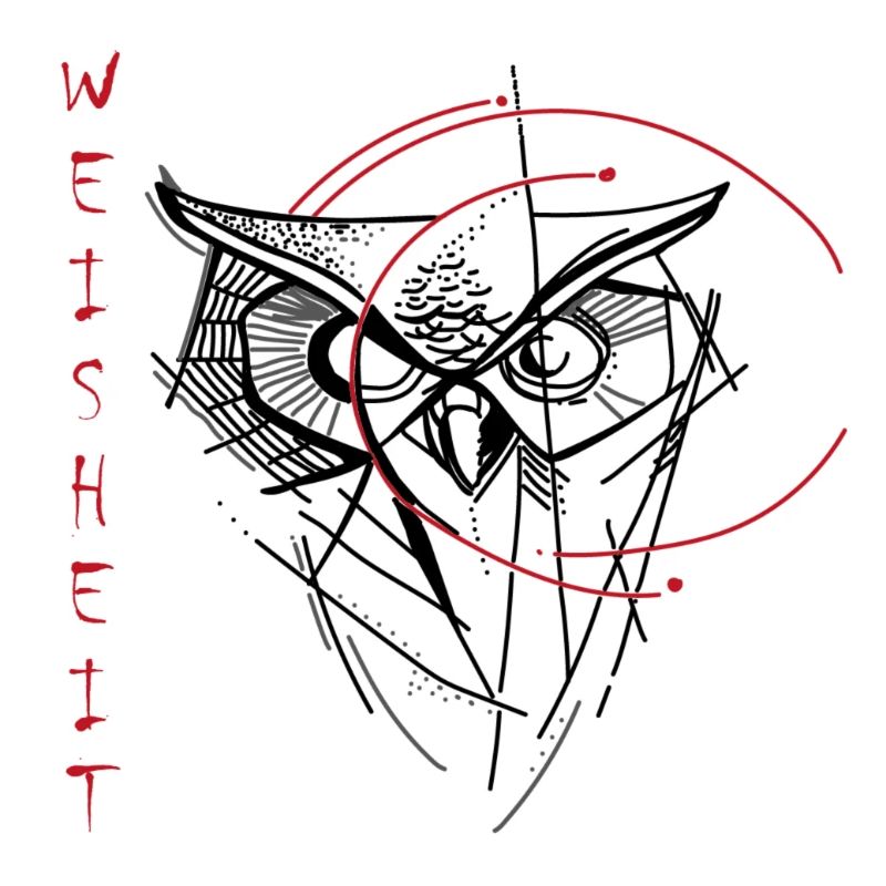 Eule owl Weisheit