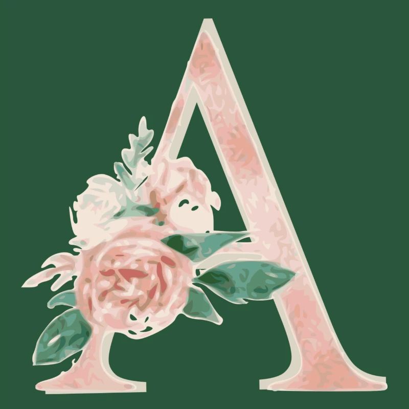 Buchstabe A - Initiale