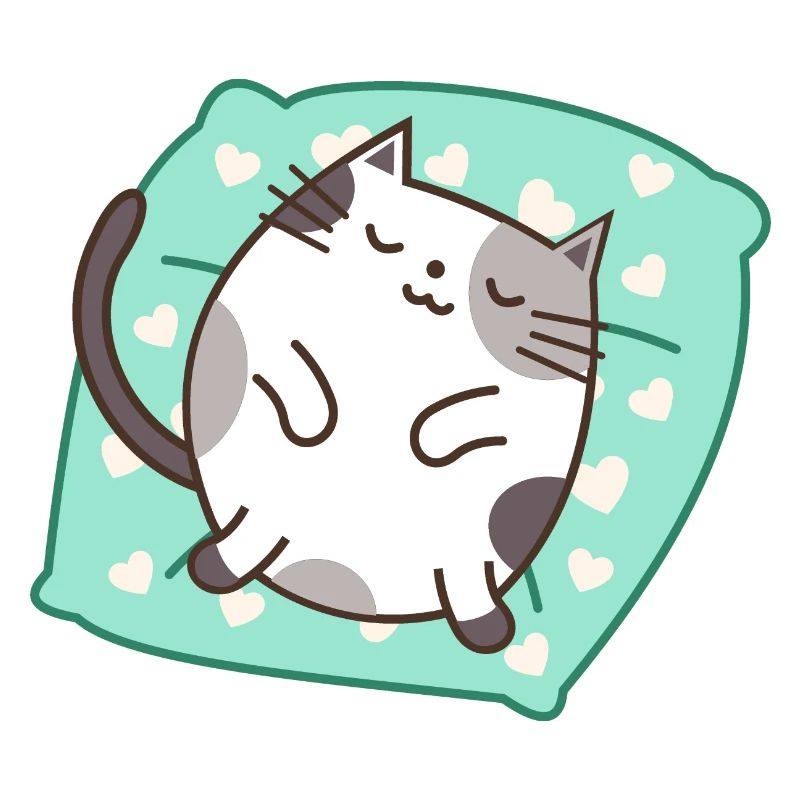 sleeping cat