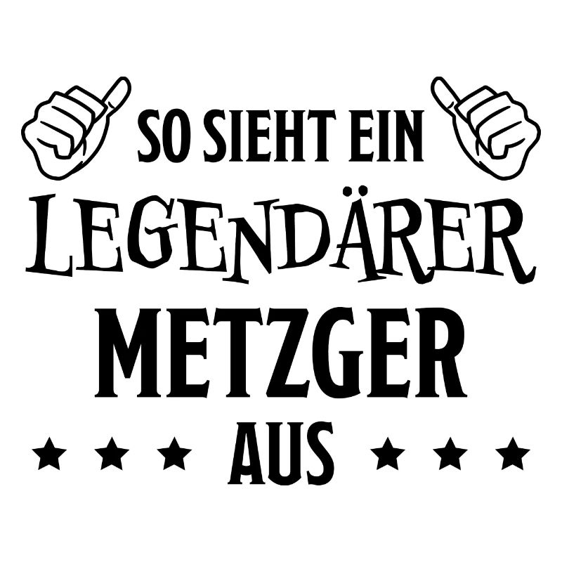 Metzger Beruf Lustiger Spruch Fleischer Geschenk