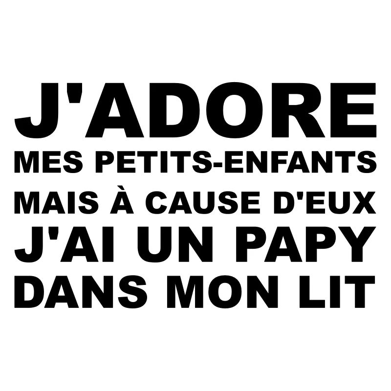 Papy dans mon lit