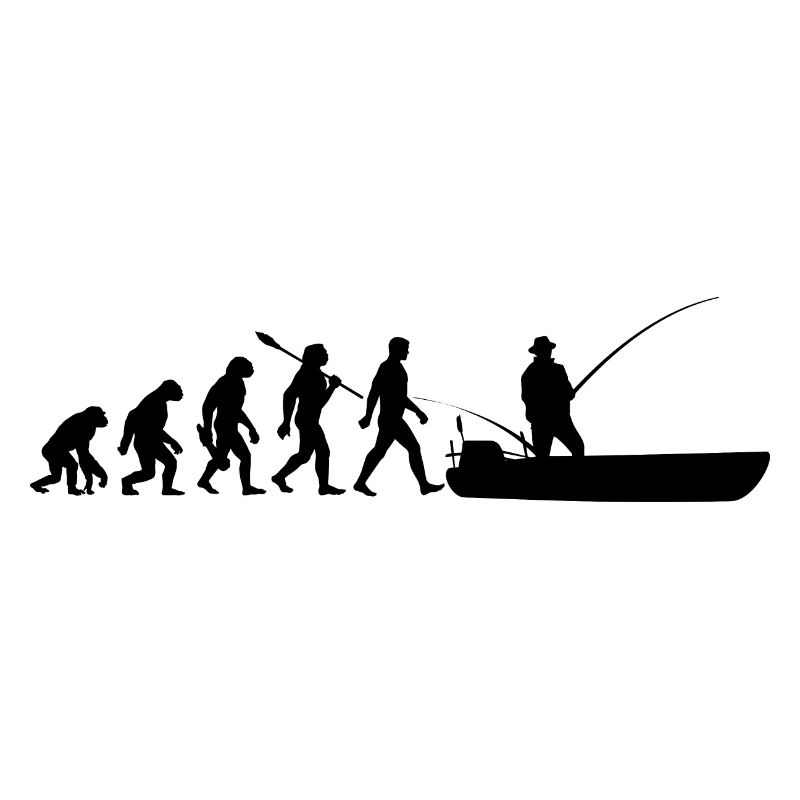 Evolution - Angler - Fische - angeln