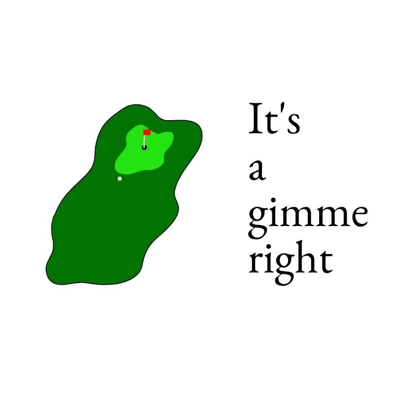 Es ist eine Spielerei, oder? - Lustige Golfbekleidung