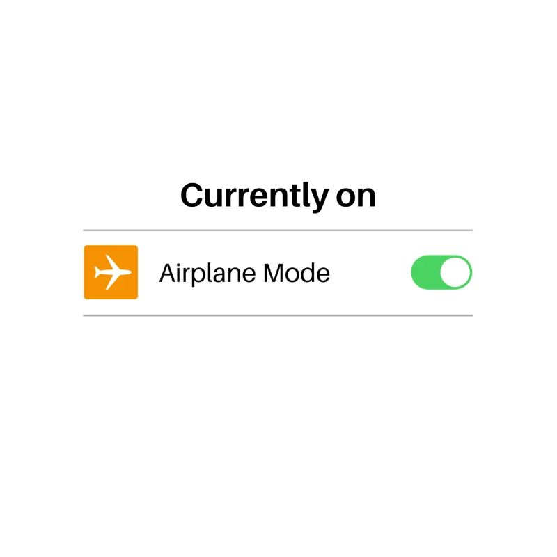 Airplane Mode - Chill Design - Flugmodus