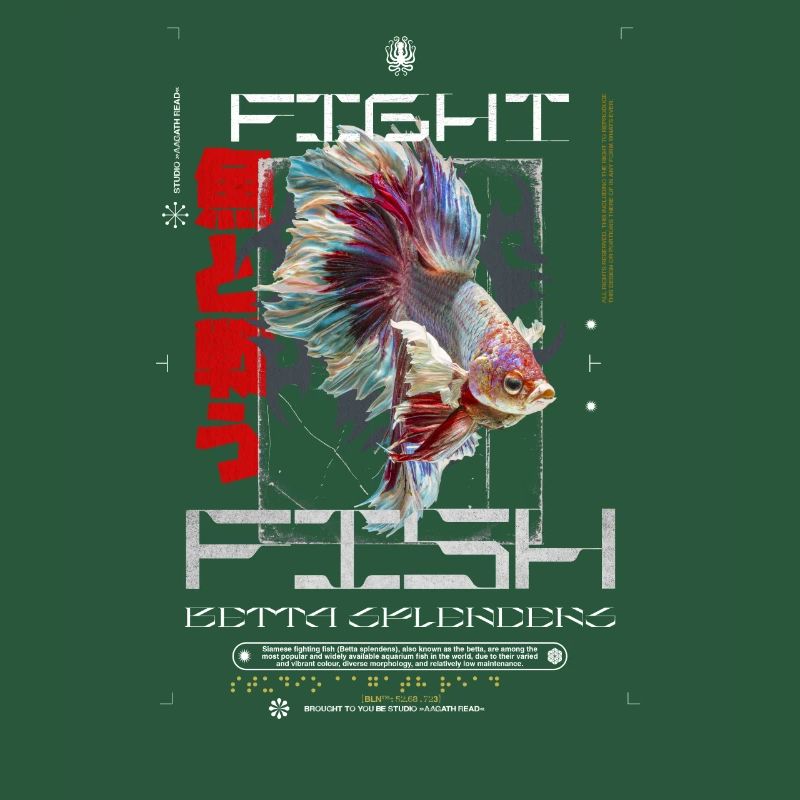 Fight Fish, Kampffisch, Betta Splendens, notoshirt