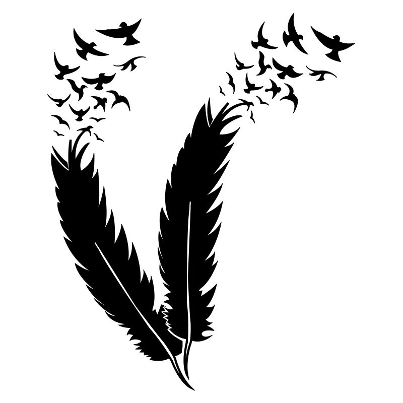 feather fly birds