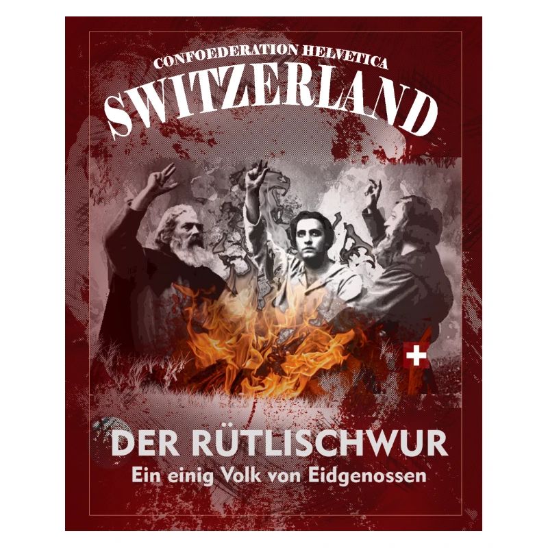 Schweizer Rütlischwur Hoodie oder T-Shirt drucken