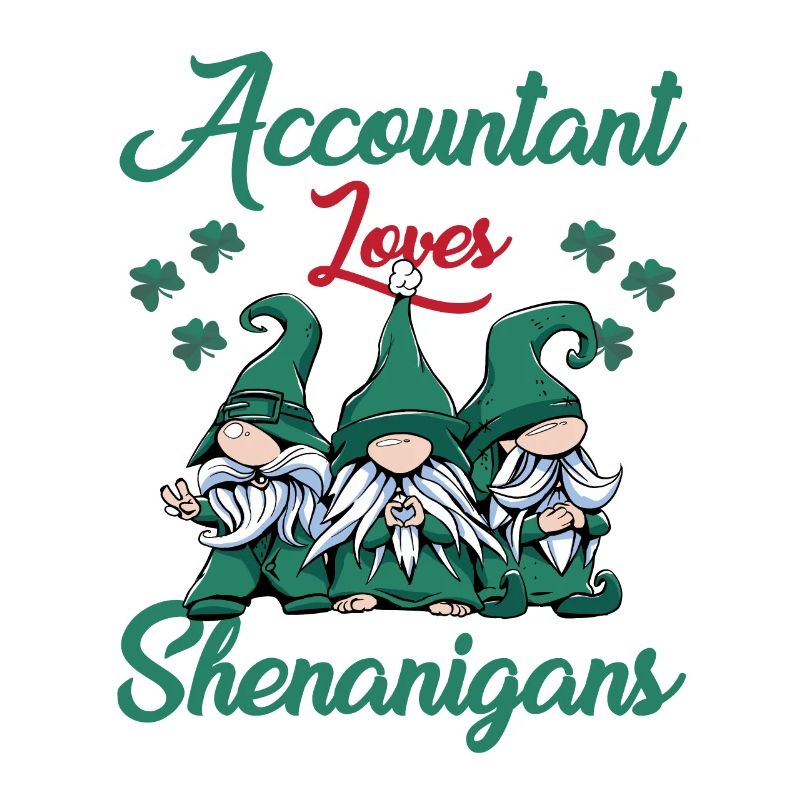 Un comptable adore les gadgets pour la Saint-Patrick