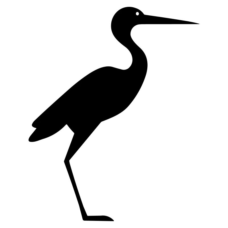 Simple petite cigogne