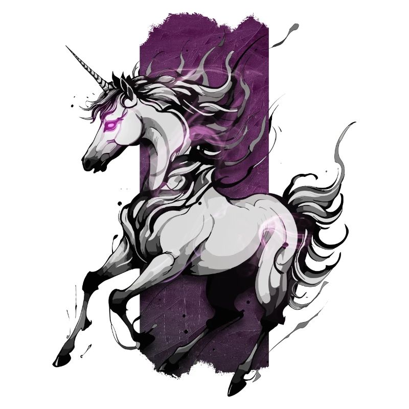 Galop éthéré : Licorne en cours d’exécution