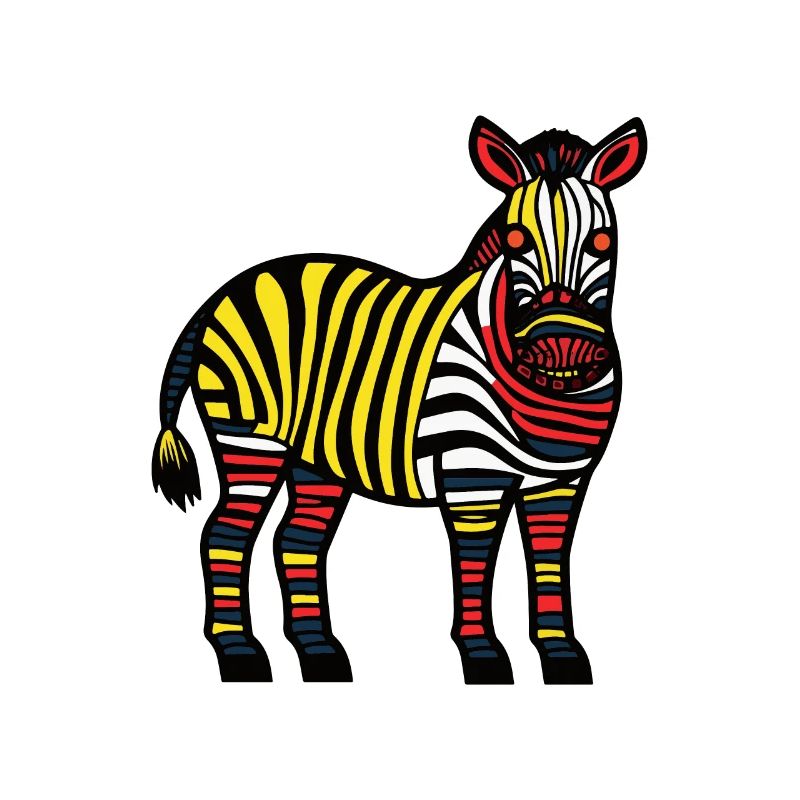 Zebra Halloween Tier