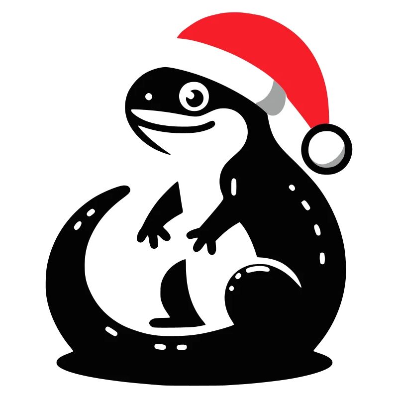 Weihnachten Eidechse